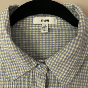 Mavi Long Sleeve Button-Up Shirt, relaxed fit, S